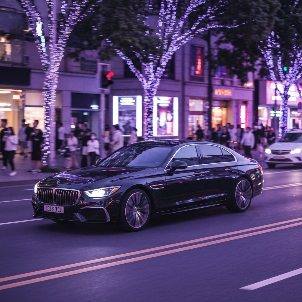 Premium rideshare vehicle